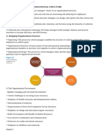 Chapter 7 - Designing Organizational Structure