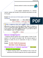 Chemical Reaction and Equation (1)