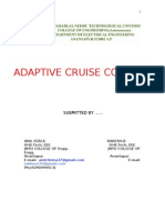 Adaptive Cruise Control