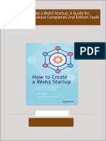 Download How to Create a Web3 Startup: A Guide for Tomorrow’s Breakout Companies 2nd Edition Taulli ebook All Chapters PDF