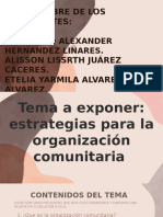 Organizacion de Una Comunidad .Final