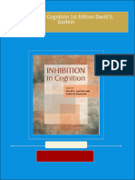 Inhibition in Cognition 1st Edition David S. Gorfein All Chapters Instant Download