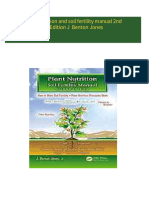 Plant nutrition and soil fertility manual 2nd ed Edition J  Benton Jones 2024 Scribd Download