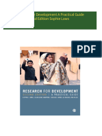 Download ebooks file Research for Development A Practical Guide 2nd Edition Sophie Laws all chapters