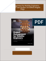 Where can buy Project Management for Mobility Engineers: Principles and Case Studies 1st Edition Angelo Mago ebook with cheap price