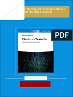 PDF Electron Transfer Mechanisms and Applications 1. Edition Shunichi Fukuzumi download