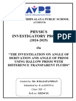 R AADITYA PHY PROJECT 2024-2025