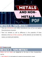 3. Metals and Non-metals