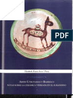 Artes Utilitarias y Barroco. Notas Sobre La Cerámica Vidriada en El Surandino