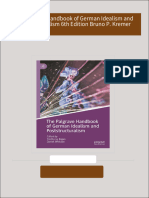 Get The Palgrave Handbook of German Idealism and Poststructuralism 6th Edition Bruno P. Kremer PDF ebook with Full Chapters Now