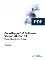 Software GeneMapper 3.1 e 3.2 - 3130