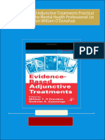 Immediate download Evidence Based Adjunctive Treatments Practical Resources for the Mental Health Professional 1st Edition William O'Donohue ebooks 2024