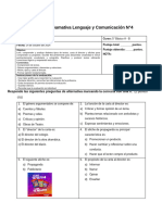 Evaluación de Lenguaje 5to básico Género Argumentativo