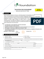 READ Scholarship Form 2024-2025