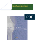 Calcium Orthophosphates Applications in Nature Biology and Medicine Dorozhkin All Chapters Instant Download