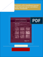 Full download The Health Professional s HPV Handbook Human Papillomavirus and Cervical Cancer 1st Edition Walter Prendiville pdf docx