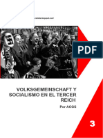 3 - Volksgemeinschaft y Socialismo en El Tercer Reich