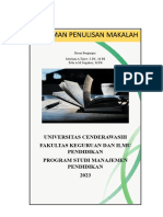 Pedoman Penulisan Makalah PDF