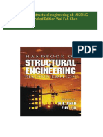 Instant Download Handbook of structural engineering nb MISSING Ch 11 2nd ed Edition Wai-Fah Chen PDF All Chapters