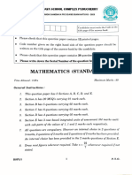 Class 10 Maths Sample paper set A