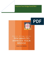 Get Ten Ways to Improve Your Bridge David Bird PDF ebook with Full Chapters Now