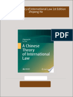 Complete Download A Chinese Theory of International Law 1st Edition Zhipeng He PDF All Chapters