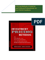 Instant Access to Investment Pricing Methods A Guide for Accounting and Financial Professionals 1st Edition Patrick Casabona ebook Full Chapters