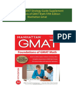 [Ebooks PDF] download Manhattan GMAT Strategy Guide Supplement Foundations of GMAT Math Fifth Edition Manhattan Gmat full chapters