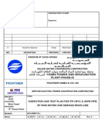 ITP FOR UPVC & HDPE PIPE OF RAIN WATER AND SEWAGE DRAIN LINE (2)