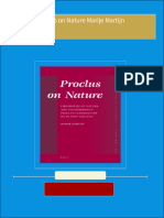 Download Complete Proclus on Nature Marije Martijn PDF for All Chapters