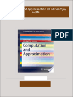 PDF Computation and Approximation 1st Edition Vijay Gupta download