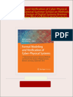 PDF Formal Modeling and Verification of Cyber Physical Systems 1st International Summer School on Methods and Tools for the Design of Digital Systems Bremen Germany September 2015 1st Edition Rolf Drechsler download