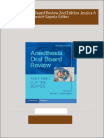 Download Anesthesia Oral Board Review 2nd Edition Jessica A Lovich Sapola Editor ebook All Chapters PDF