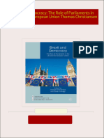 PDF Brexit and Democracy: The Role of Parliaments in the UK and the European Union Thomas Christiansen download