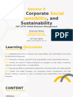 8. Ethics, CSR and Sustanbality