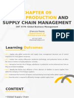 9. Global Production and Supply Chain Management