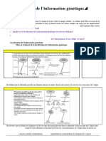 Cours-Nature de l'information génétique - Copy