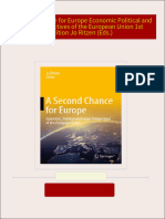 A Second Chance for Europe Economic Political and Legal Perspectives of the European Union 1st Edition Jo Ritzen (Eds.) All Chapters Instant Download