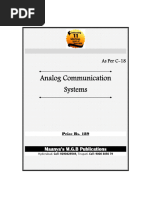 18EC 304C Analog Communication