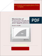 Get Elements of concave analysis and applications Prem K. Kythe free all chapters