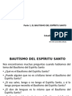 El Bautismo Del Espíritu Santo Parte 1