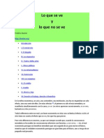 Lo Que Se Ve y Lo Que No Se Ve (Frederic Bastiat)