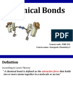 Chemical Bonds