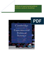 Download ebooks file Cambridge handbook of experimental political science 1st Edition James N. Druckman all chapters