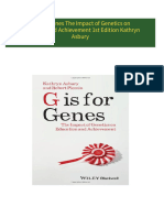 Instant Download G is for Genes The Impact of Genetics on Education and Achievement 1st Edition Kathryn Asbury PDF All Chapters