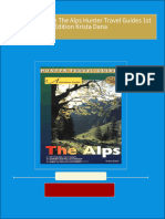 Adventure Guide The Alps Hunter Travel Guides 1st Edition Krista Dana 2024 scribd download