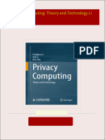 Privacy Computing: Theory and Technology Li All Chapters Instant Download