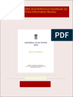 Full download GENERAL ELECTIONS 2014 Reference Handbook 1st Edition Press Information Bureau pdf docx