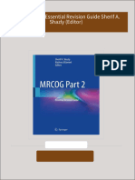 Immediate download MRCOG Part 2 Essential Revision Guide Sherif A. Shazly (Editor) ebooks 2024