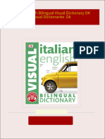 Download Full Italian English Bilingual Visual Dictionary DK Visual Dictionaries  Dk PDF All Chapters